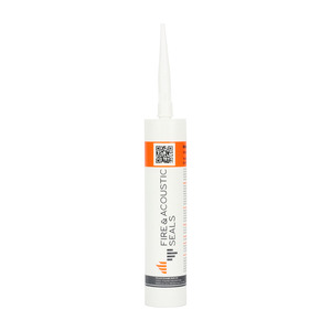 White Fire & Acoustic Seals Fire Rated Acrylic Intumescent Sealant - 310ml